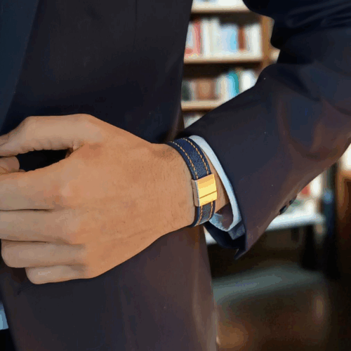 bracelet en cuir pour homme artisanal