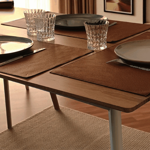 Set de table en cuir